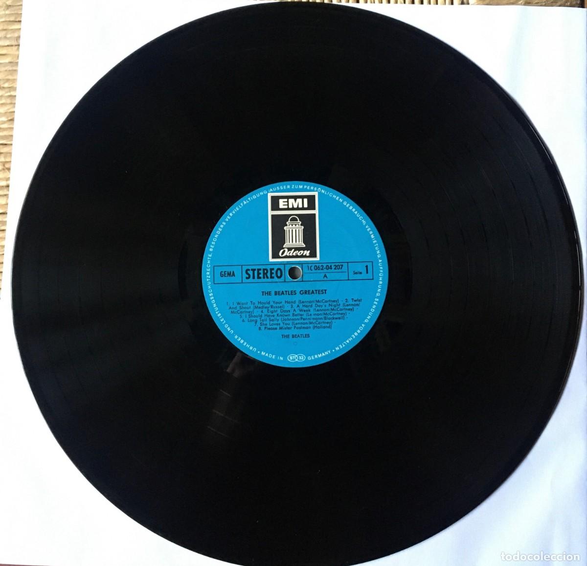 Discos de vinilo: BEATLES - GREATES, LP edic Germany 1973 - Foto 3