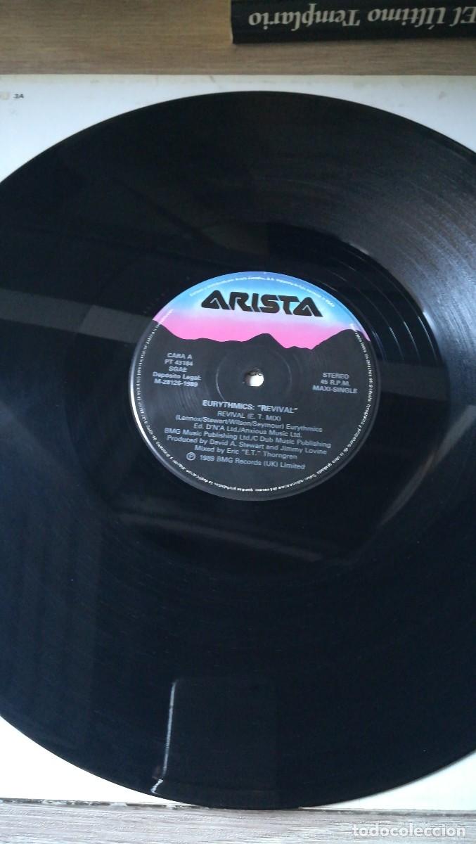 Discos de vinilo: eurythmics revival maxi single 1989 - Foto 6