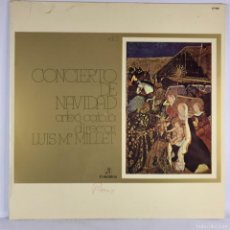 Discos de vinilo: ORFEÓ CATALÀ, MTRO. LUIS Mª MILLET ● CONCIERTO DE NAVIDAD VOL. 2 ● VINYL, LP, 1959. Lote 383726019