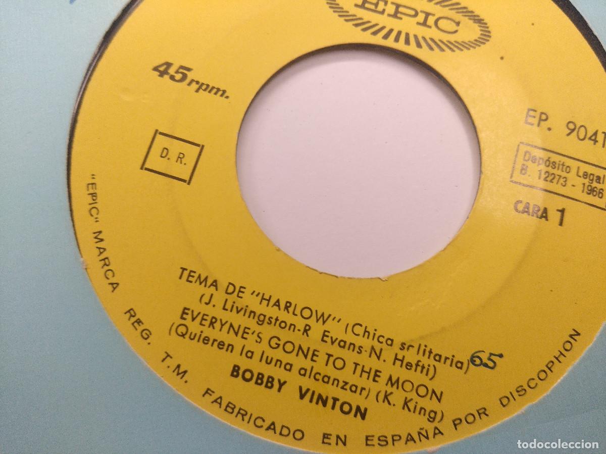 Discos de vinilo: BOBBY VINTON/SATIN PILLOWS/SINGLE. - Foto 3