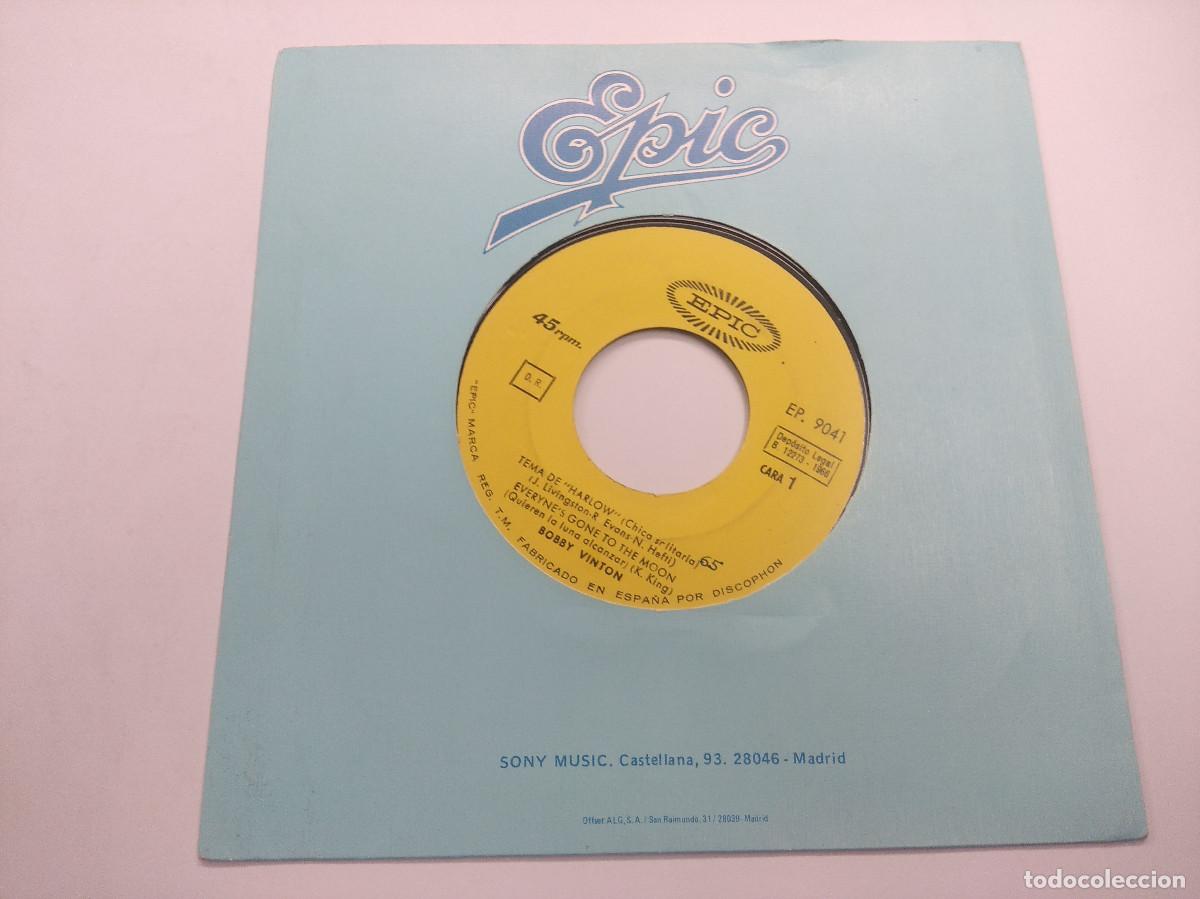Discos de vinilo: BOBBY VINTON/SATIN PILLOWS/SINGLE. - Foto 4