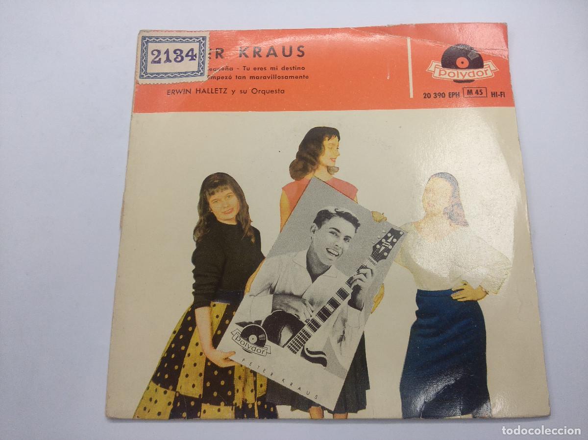 Discos de vinilo: PETER KRAUS/TE QUIERO PEQUE&Ntilde;A/SINGLE. - Foto 1