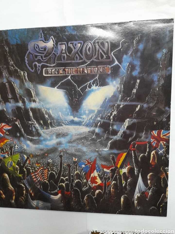 Discos de vinilo: SAXSON. ROCK THE NATIONS - Foto 1