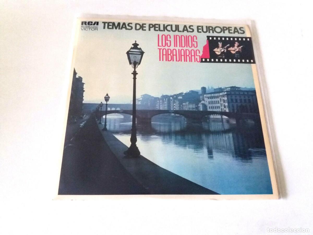 Discos de vinilo: Los Indios Tabajaras &ndash; Temas De Pel&iacute;culas Europeas - Foto 1