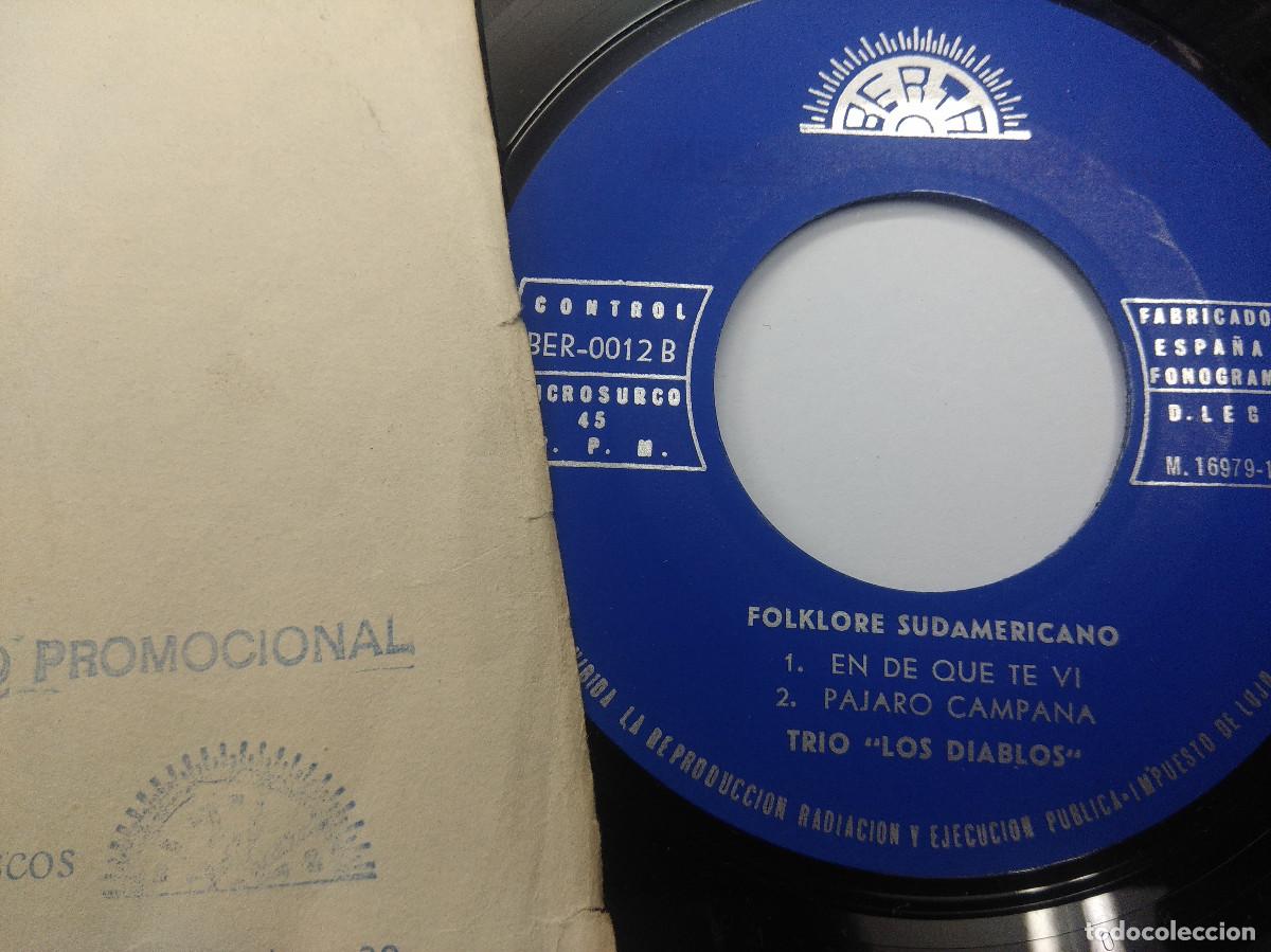 Discos de vinilo: LOS DIABLOS/JOSEFINA/SINGLE. - Foto 2