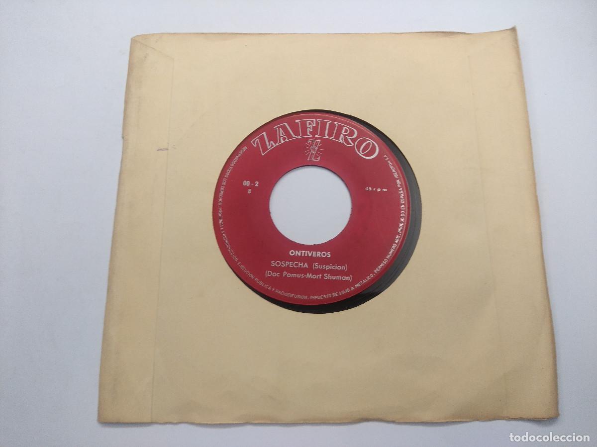 Discos de vinilo: ONTIVEROS/MI GUITARRA/SINGLE. - Foto 4