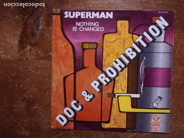Discos de vinilo: Doc & prohibition - Superman + nothing is changed - Foto 1