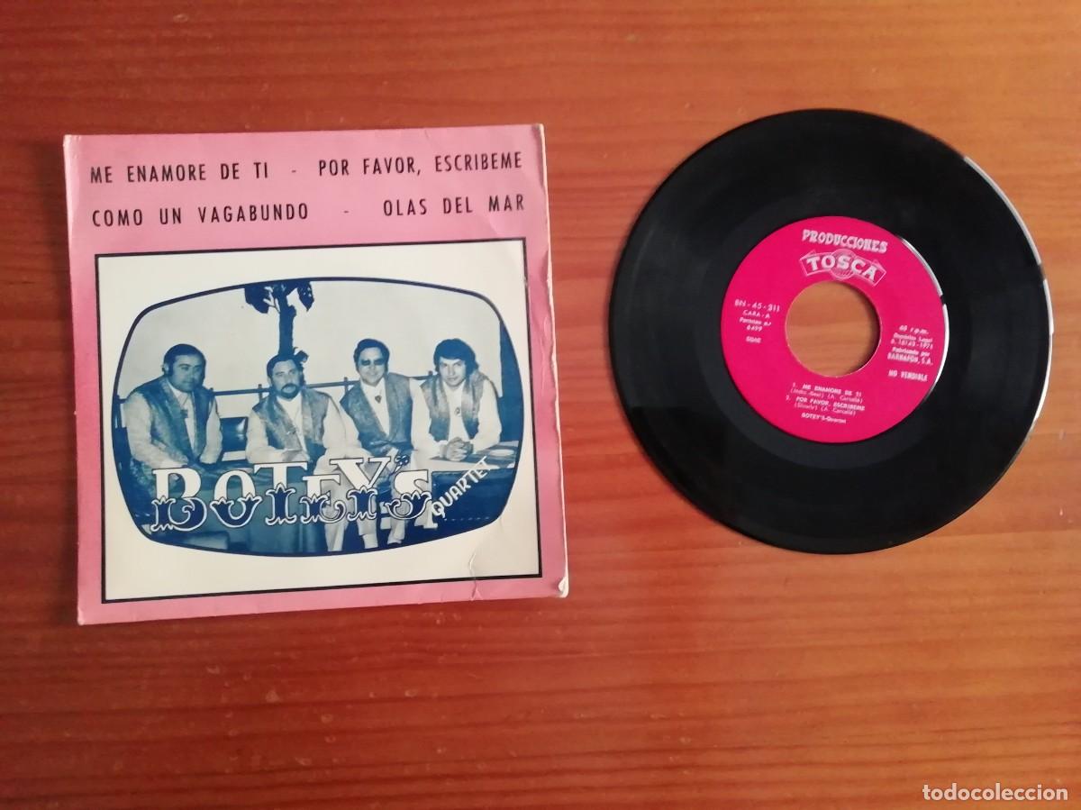 Discos de vinilo: SINGLE DE VINILO DE BOTEY&acute;S QUARTET- 4 TEMAS- A&Ntilde;O 1971- SIN COMPROBAR - Foto 1