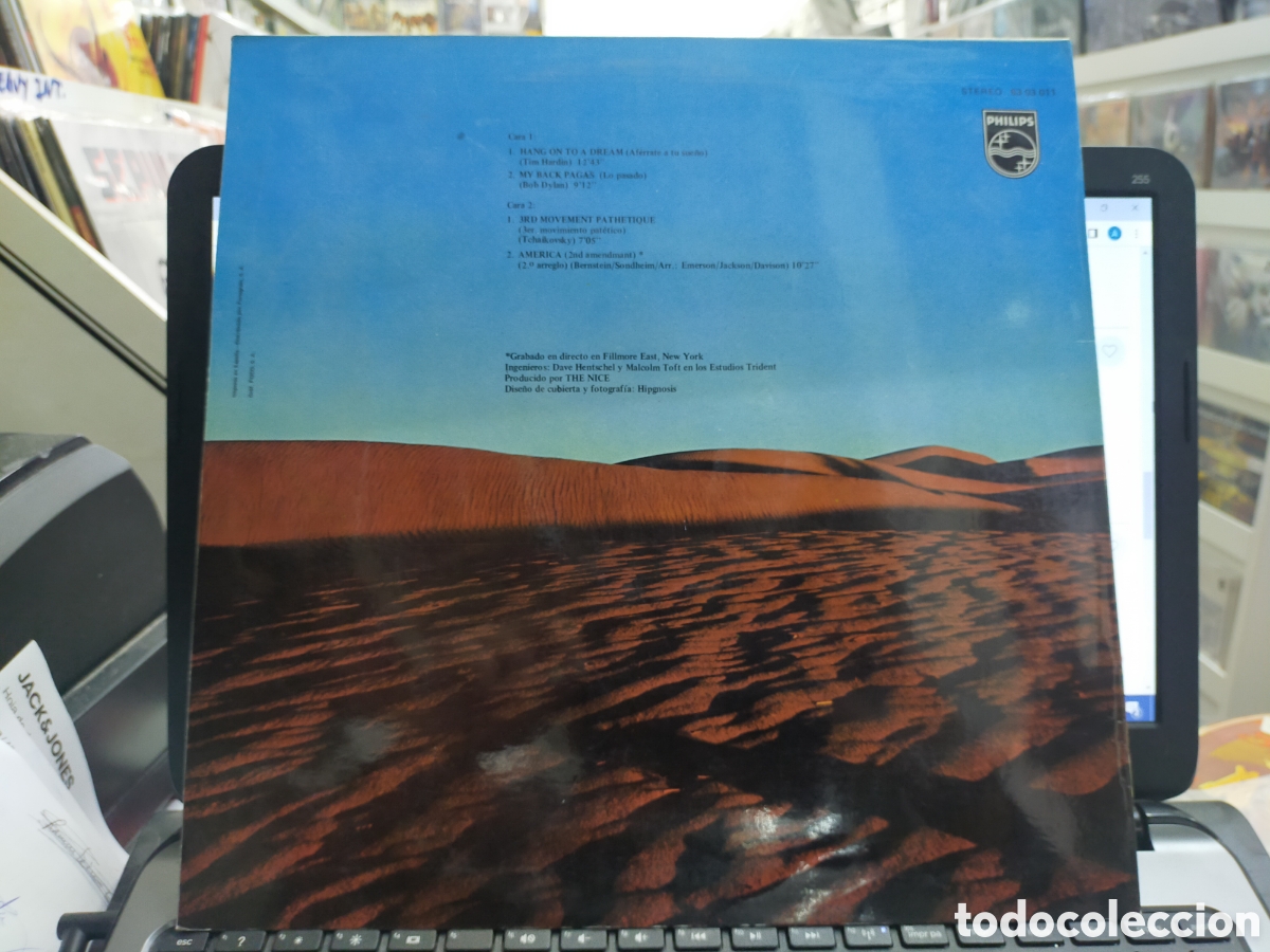 Discos de vinilo: The nice lp elegy Espa&ntilde;a 1971 - Foto 2