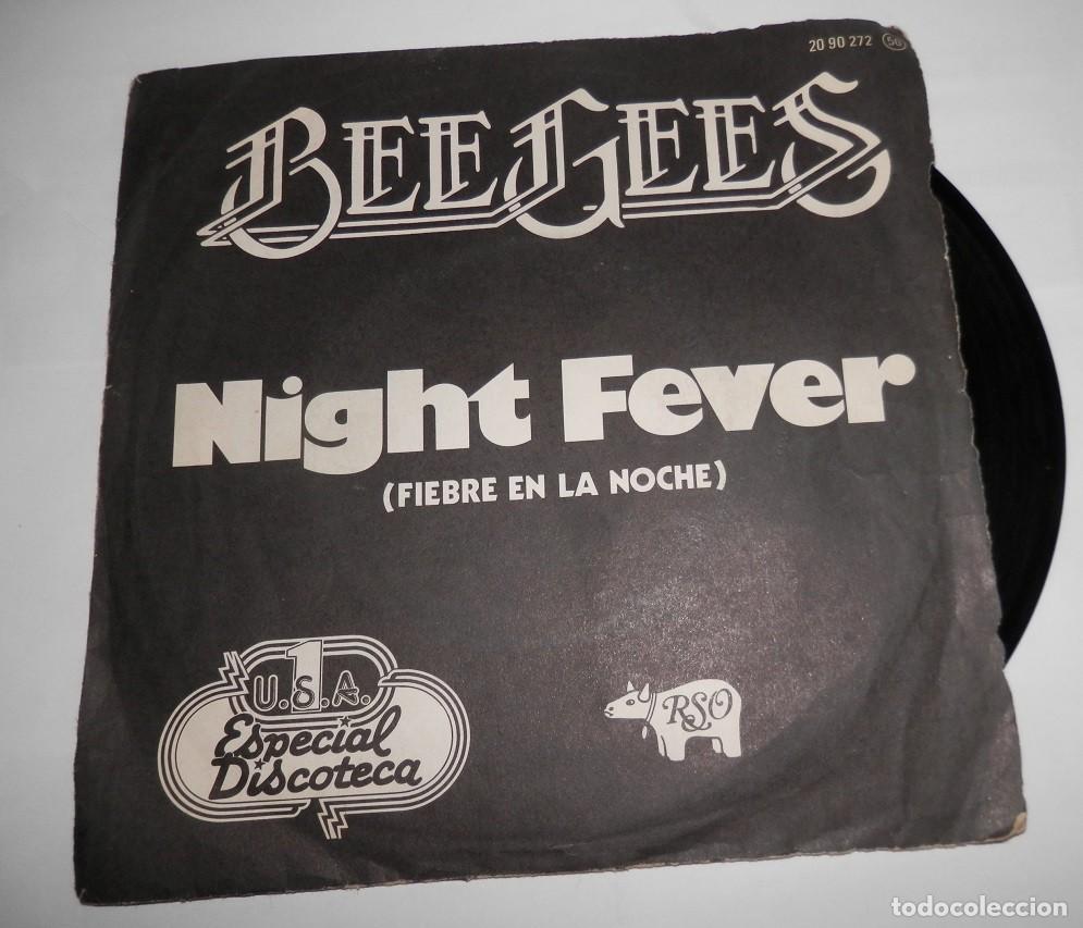 Discos de vinilo: DISCO SINGLE DE LA BANDA BEE GEES - Foto 1