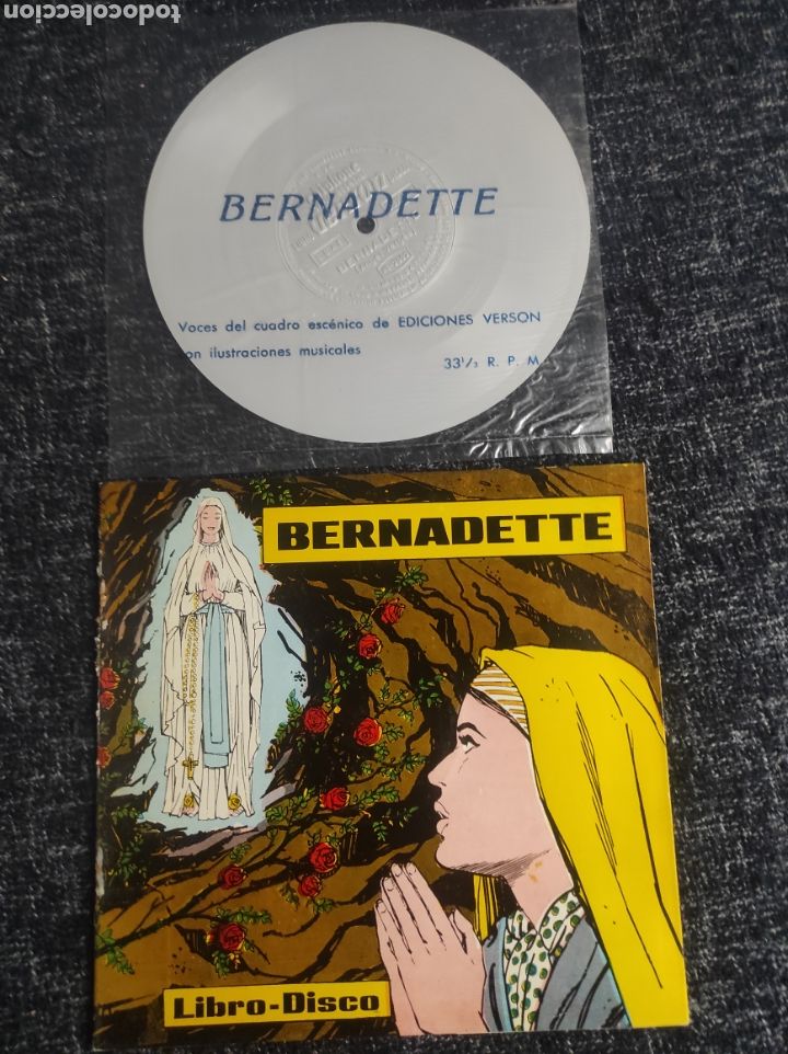 Discos de vinilo: LIBRO-DISCO, BERNADETTE - contienen vinilo - Foto 1