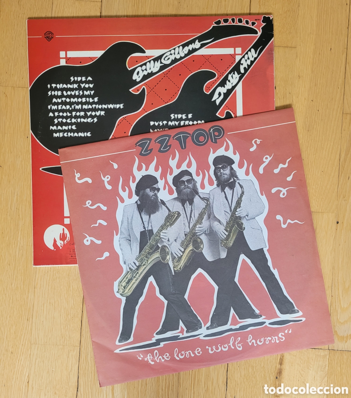 Discos de vinilo: ZZ Top Deg&uuml;ello lp edici&oacute;n de &eacute;poca - Foto 3