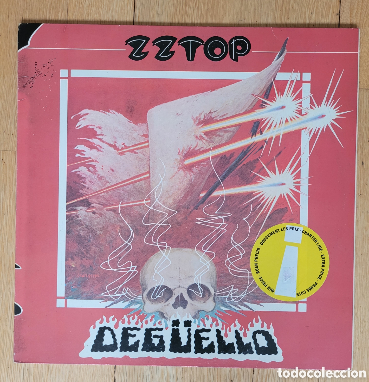 Discos de vinilo: ZZ Top Deg&uuml;ello lp edici&oacute;n de &eacute;poca - Foto 1