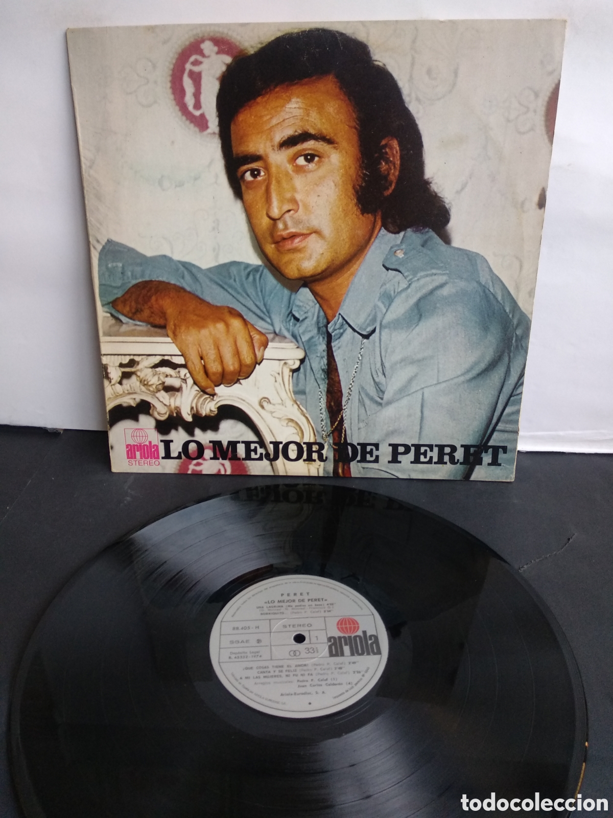 Discos de vinilo: *LO MEJOR DE PERET, SPAIN, HISPAVOX, 1975, LC.2