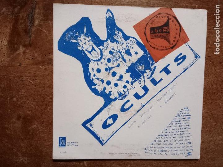 Discos de vinilo: Ocults - pa&iacute;s petit + arrambat - Foto 2