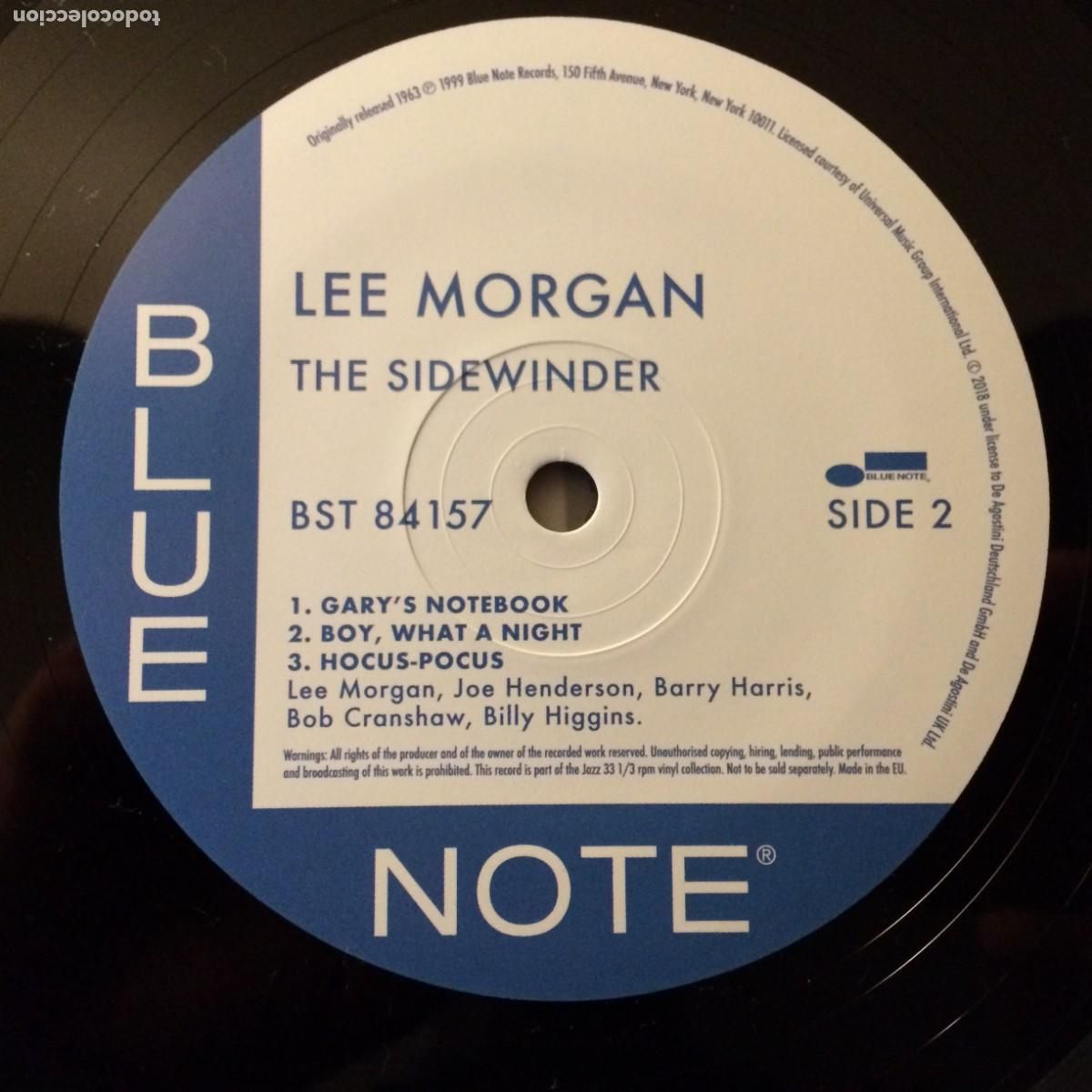 Discos de vinilo: Lee Morgan &lrm;&ndash; The Sidewinder , Europe 2018 Blue Note* - Foto 4