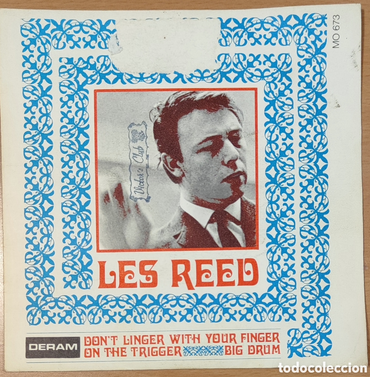 Discos de vinilo: LES REED - DONT LINGER WITH YOUR FINGER - Foto 1