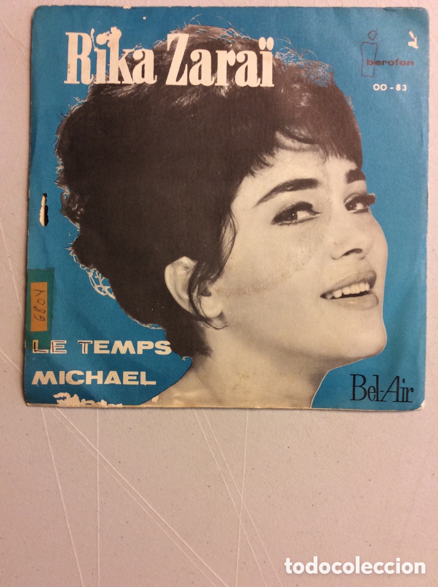 Discos de vinilo: Rika Zara&iuml;. Le temps. Mi&ccedil;hael. - Foto 2