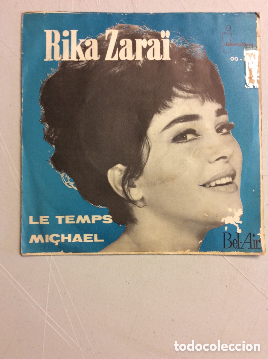 Discos de vinilo: Rika Zara&iuml;. Le temps. Mi&ccedil;hael. - Foto 1