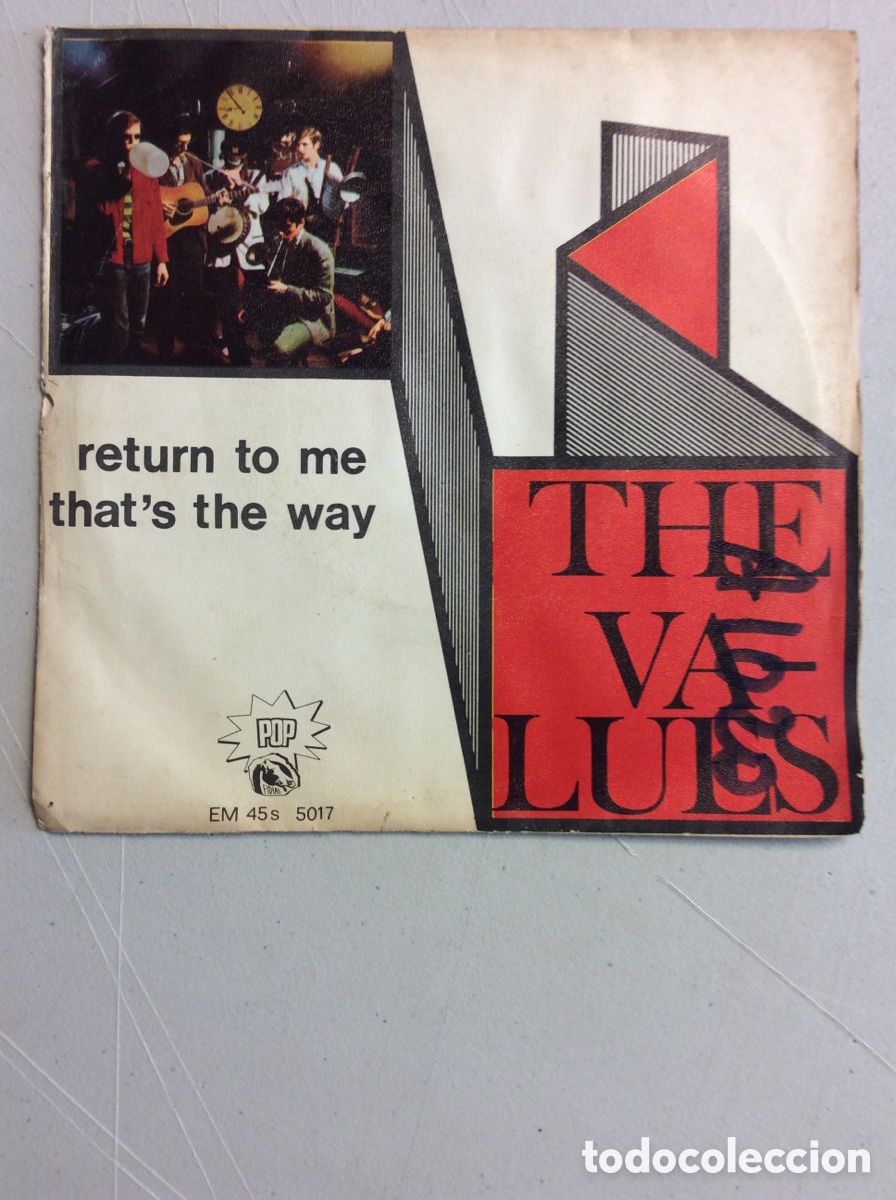Discos de vinilo: The Values. Return to me. That&rsquo;s the way. - Foto 1