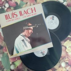 Discos de vinilo: LP - VINILO LLUÍS LLACH - CAMP DEL BARÇA 6 DE JULIOL DE 1985 - DOBLE PORTADA - 2 LP'S. Lote 383865459
