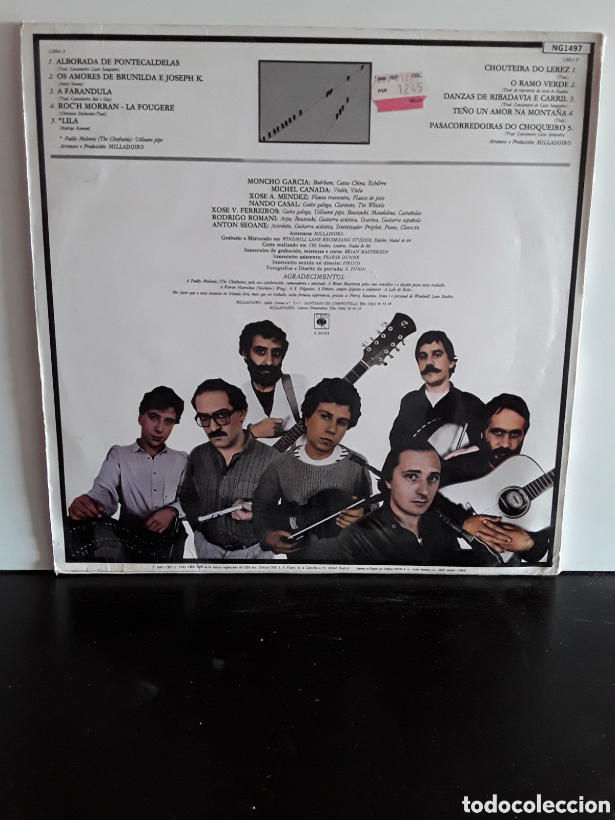Discos de vinilo: Milladoiro &lrm;&ndash; Solfafria - Foto 2