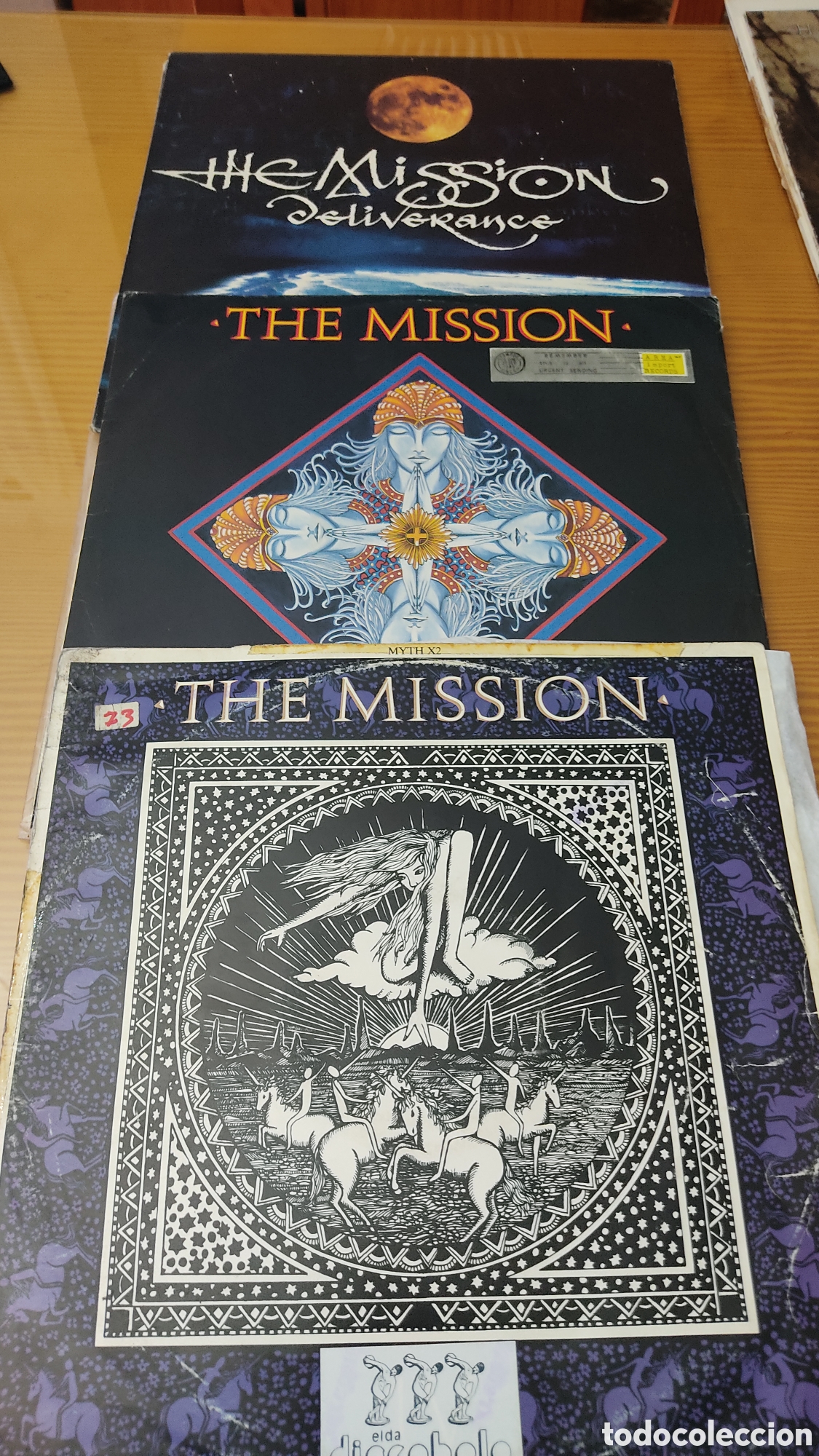 Discos de vinilo: Lote de 6 maxi-singles de The Mission - Foto 2