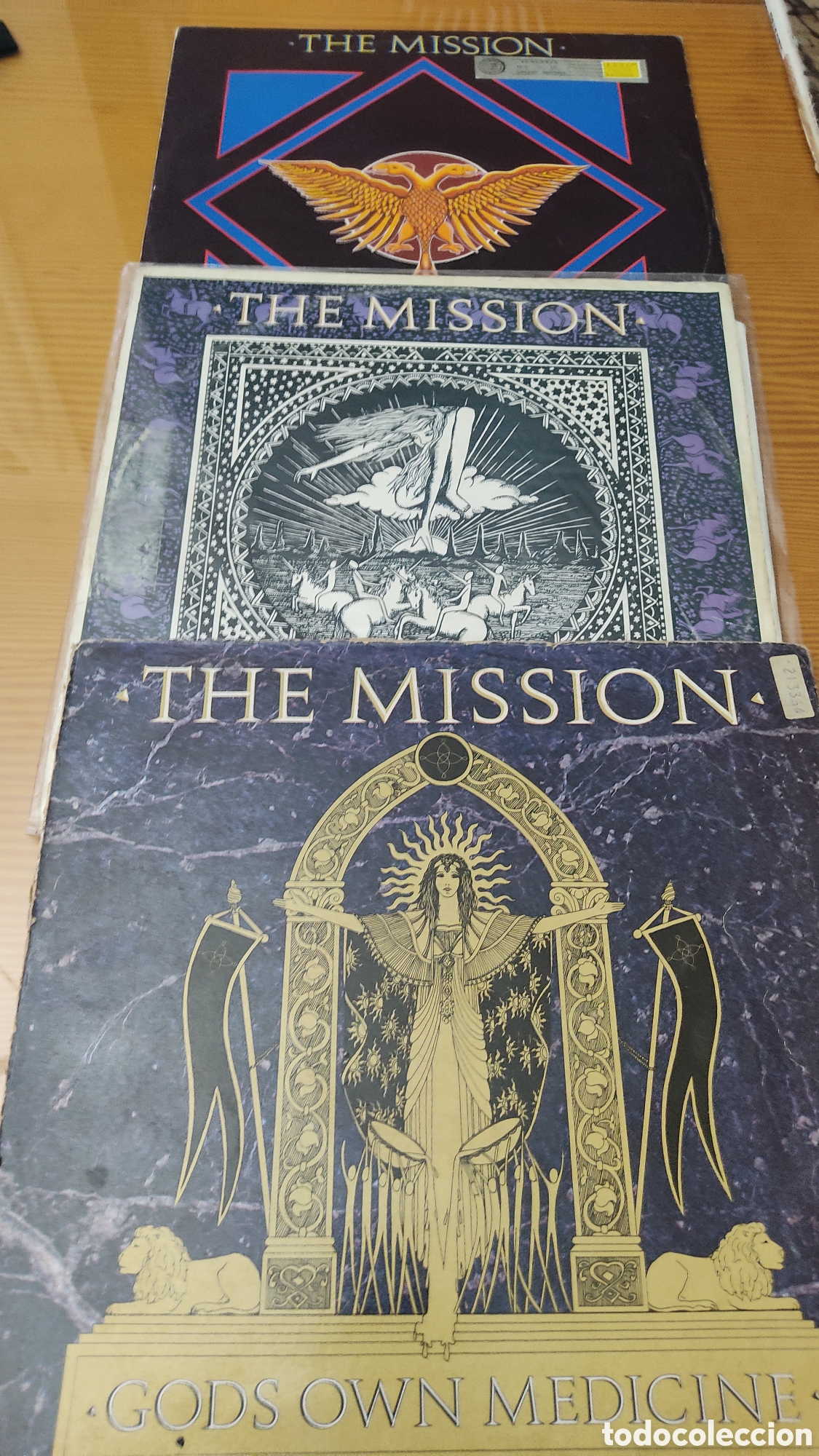Discos de vinilo: Lote de 6 maxi-singles de The Mission - Foto 1