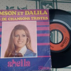Discos de vinilo: SINGLE (VINILO) DE SHEILA AÑOS 70