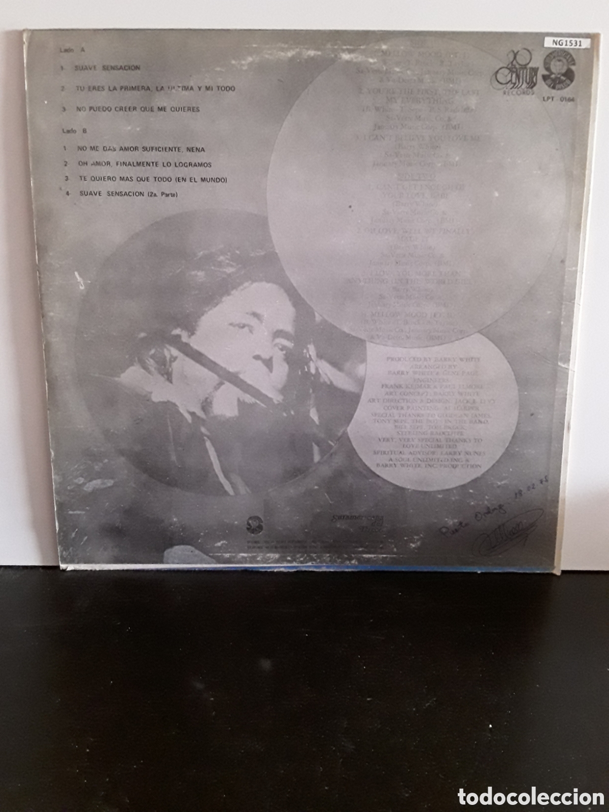 Discos de vinilo: Barry White &lrm;&ndash; Cant Get Enough - Foto 2