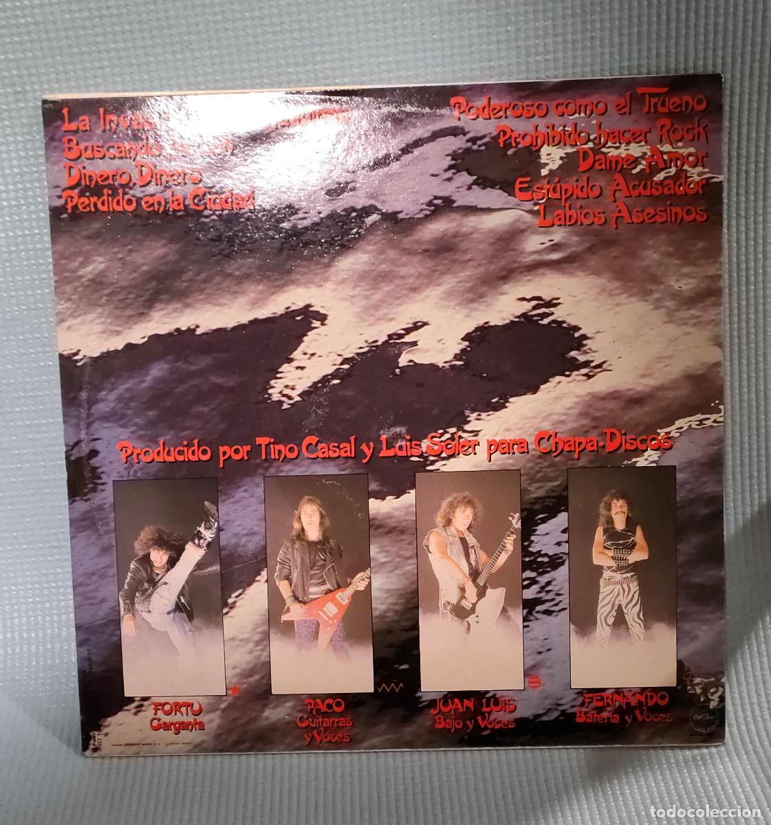 Discos de vinilo: OBUS - PODEROSO COMO EL TRUENO , 1982 , SIN ESTRENAR - Foto 2