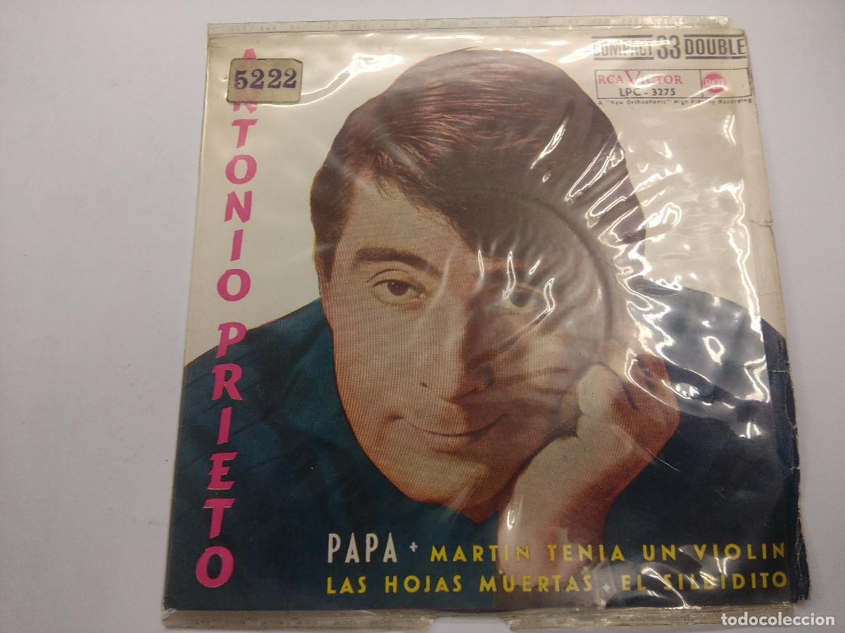 Discos de vinilo: ANTONIO PRIETO/PAPA/SINGLE. - Foto 1