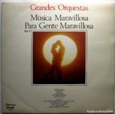 Discos de vinilo: VARIOS (GRANDES ORQUESTAS) - MÚSICA MARAVILLOSA PARA GENTE MARAVILLOSA VOL.2 - LP OLYMPO 1983 BPY. Lote 383924279