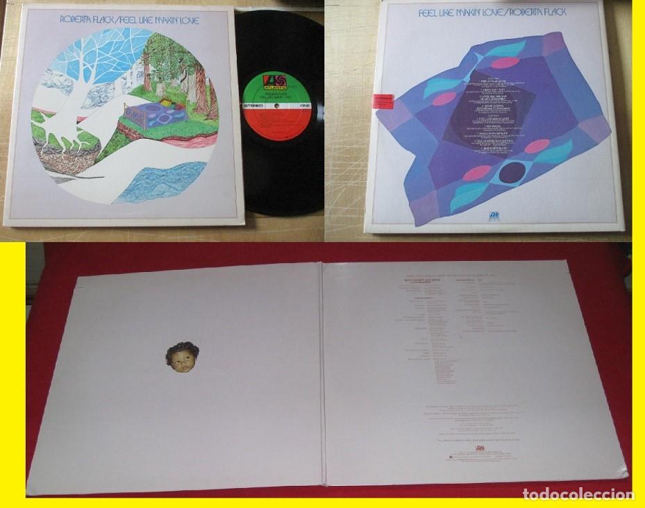 Discos de vinilo: ROBERTA FLACK - feel like makin love 1975 / RARA super 1&ordf; ORG USA EDIT ATLANTIC - EXC