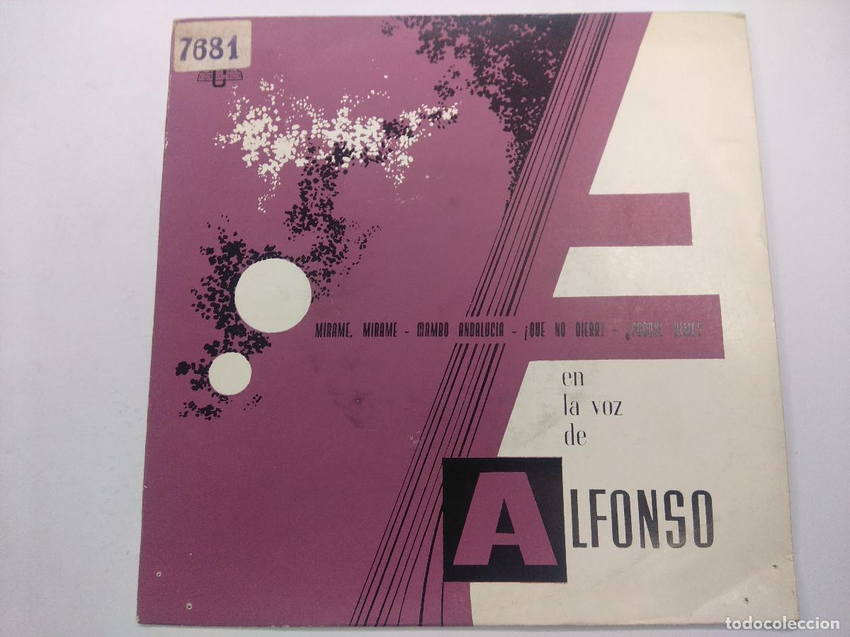 Discos de vinilo: ALFONSO/MIRAME,MIRAME/SINGLE. - Foto 1