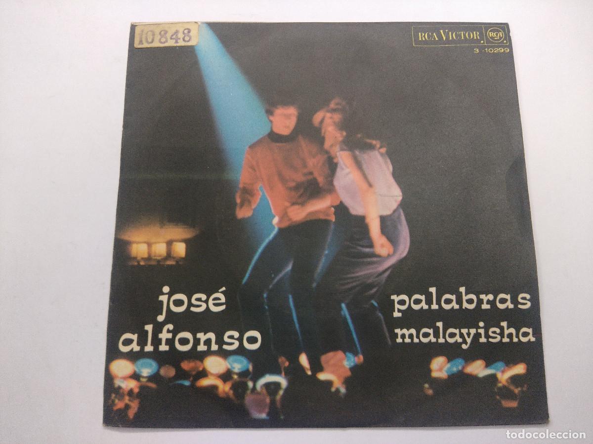 Discos de vinilo: JOSE ALFONSO/PALABRAS/SINGLE. - Foto 1