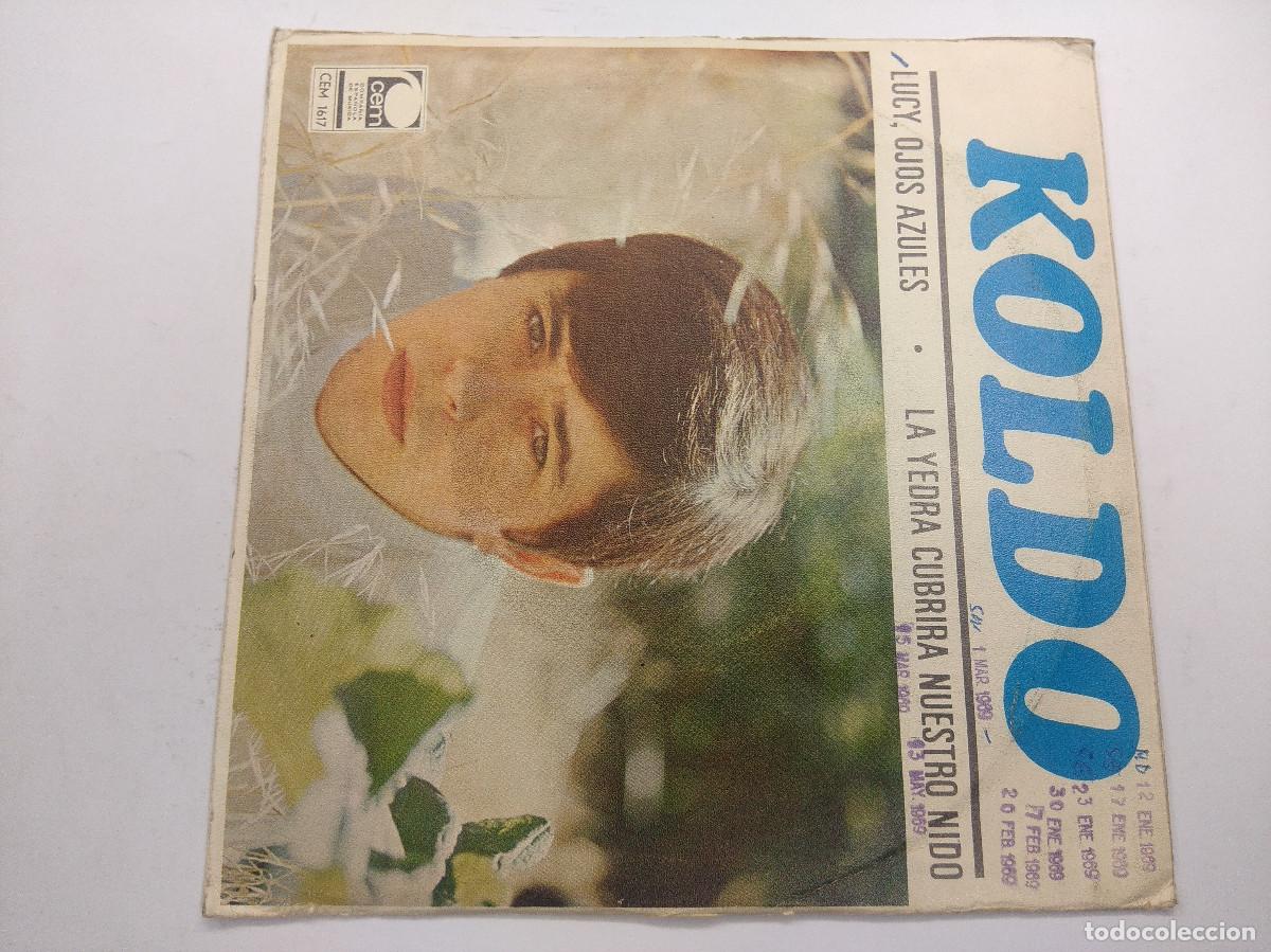 Discos de vinilo: KOLDO/LUCY OJOS AZULES/SINGLE. - Foto 3