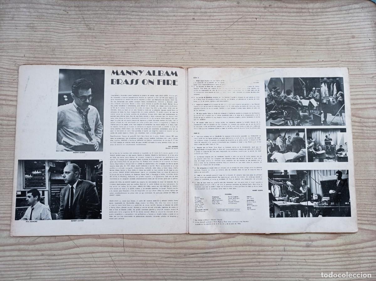Discos de vinilo: Solid State - Metal En Llamas-Mannyalbam LP - Foto 2