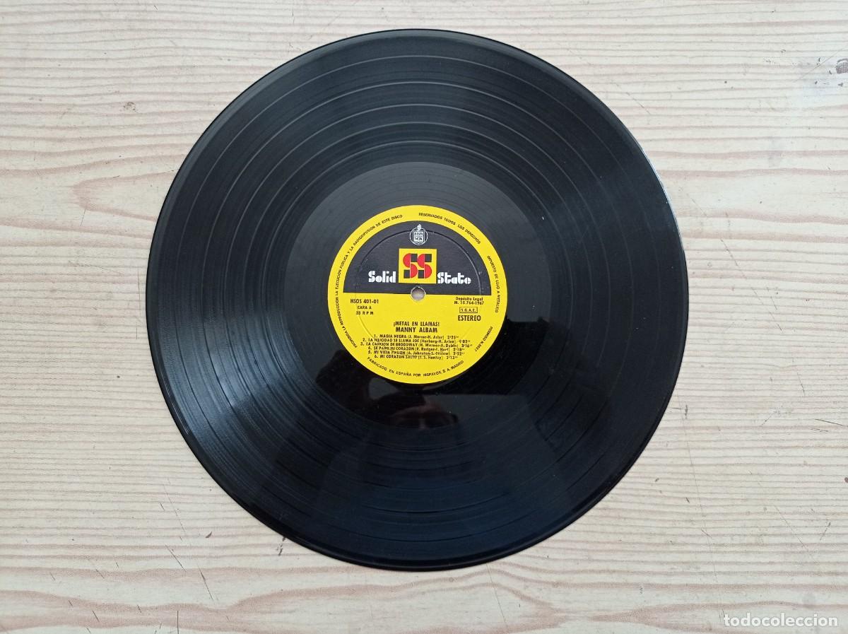 Discos de vinilo: Solid State - Metal En Llamas-Mannyalbam LP - Foto 3