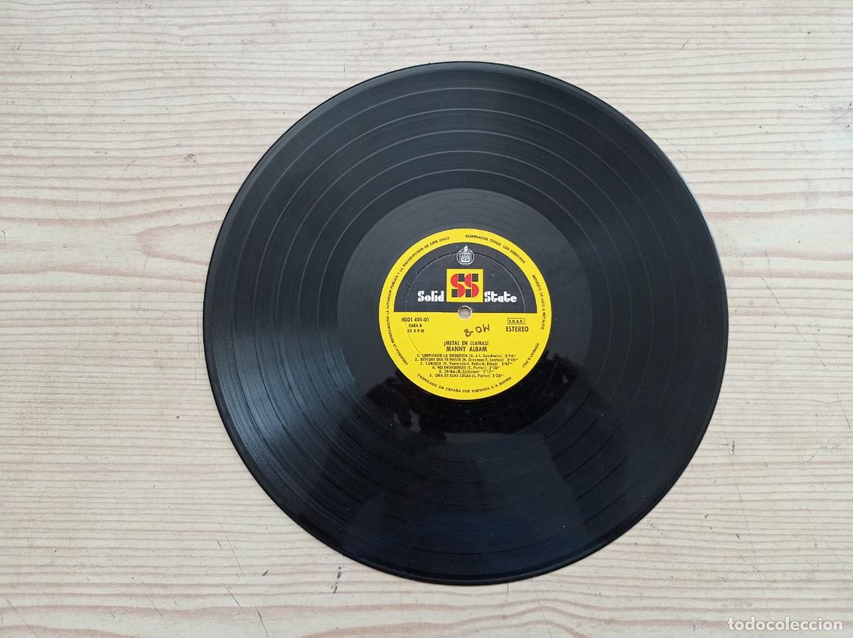Discos de vinilo: Solid State - Metal En Llamas-Mannyalbam LP - Foto 4