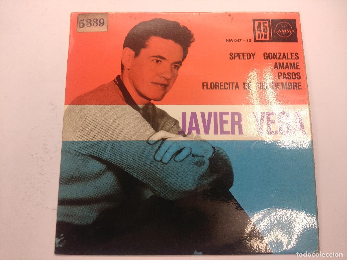 Discos de vinilo: JAVIER VEGA/SPEEDY GONZALES/SINGLE. - Foto 1