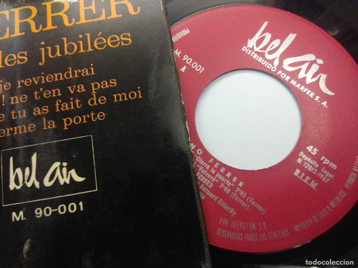 Discos de vinilo: NINO FERRER/FERME LA PORTA/SINGLE. - Foto 2