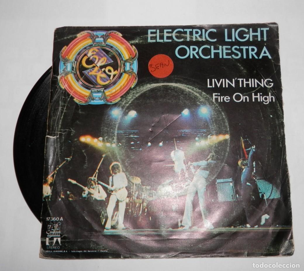 Discos de vinilo: DISCO SINGLE DE LA BANDA ELECTRIC LIGHT ORCHESTRA - Foto 1