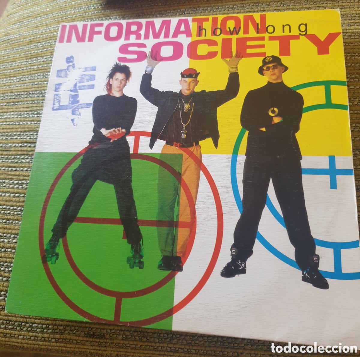Discos de vinilo: Information society - how long - Foto 1