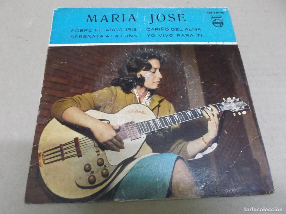Discos de vinilo: MARIA JOSE (EP) SOBRE EL ARCO IRIS A&Ntilde;O 1960 - Foto 1