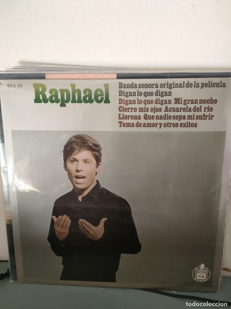 Discos de vinilo: RAPHAEL - DIGAN LO QUE DIGAN - Foto 1