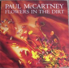 Discos de vinilo: PAUL MCCARTNEY (THE BEATLES): FLOWERS IN THE DIRT. ORIGINAL ESPAÑA 1989 C0N INSERT LETRAS