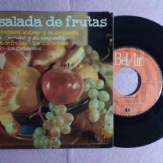 Discos de vinilo: 7” RICHARD AUDREY / LOS MATECOCO - ENSALADA DE FRUTAS - BEL-AIR IB-45-5.002 - SPAIN - EP (EX-/EX)