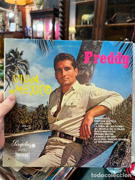 Discos de vinilo: LP FREDY - VIVA MEXICO - Foto 1