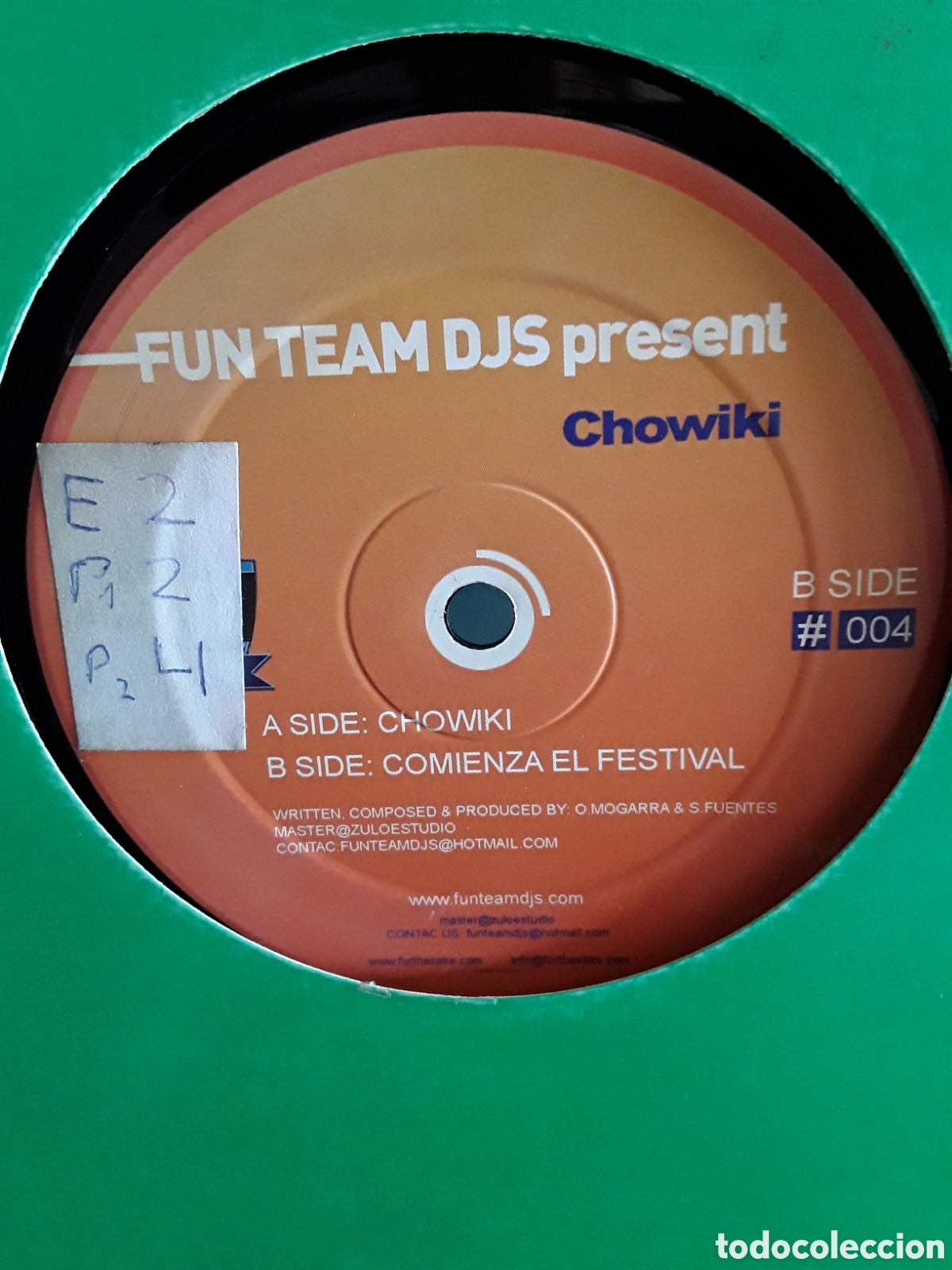 Discos de vinilo: Fun Team Deejays &lrm;&ndash; Chowiki - Foto 2